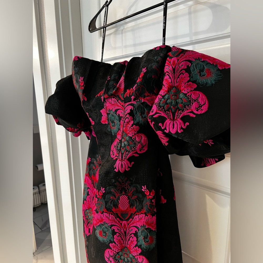 Jacquard Midi Dress